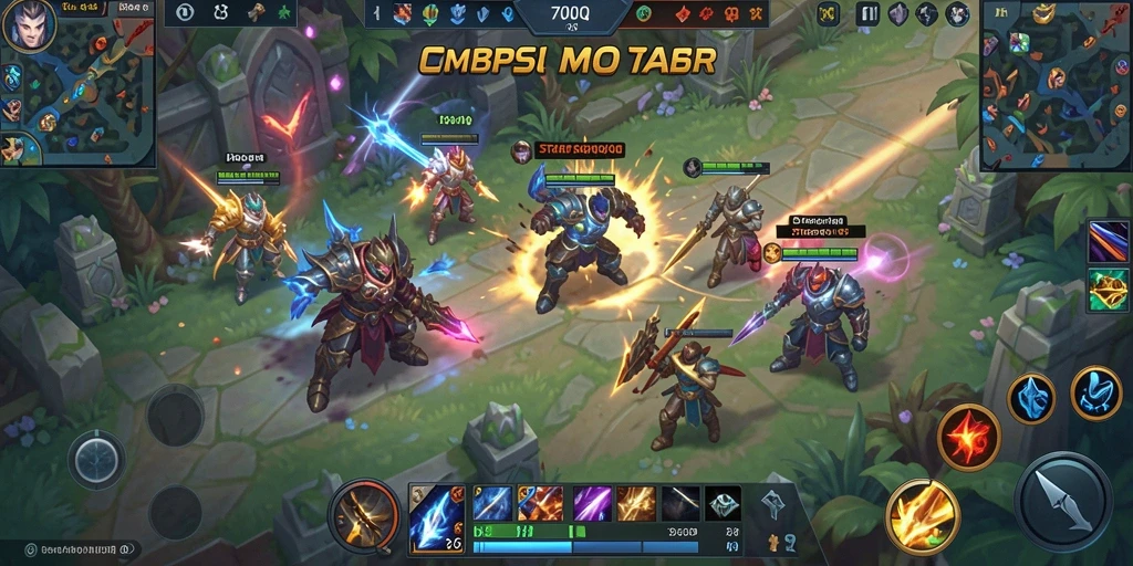 Tampilan gameplay 700Q yang mendebarkan dan penuh aksi.