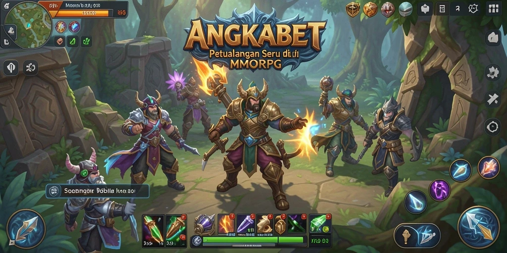 Tangkapan layar gameplay yang menarik dari ANGKABET MMORPG.