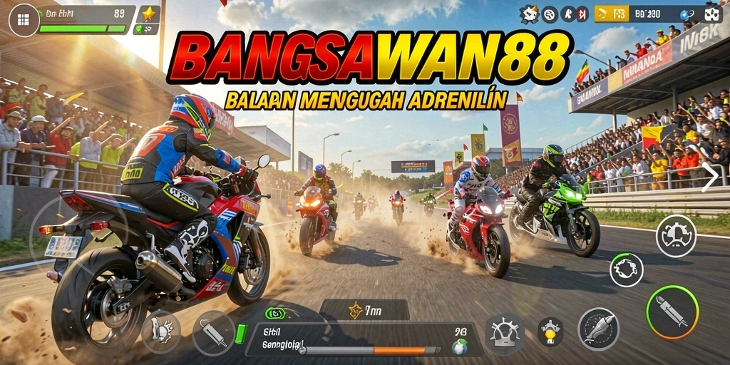 Gameplay mendebarkan di BANGSAWAN88 dengan trek balap yang menantang.