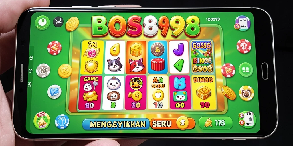 Tampilan gameplay seru dari permainan Bingo di BOS898.