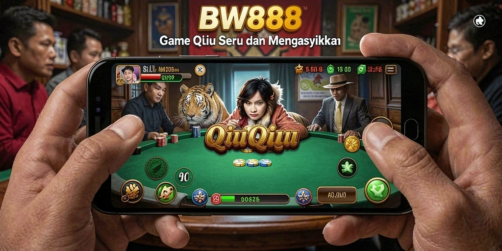 Tampilan gameplay QiuQiu yang seru dan interaktif di BW888.