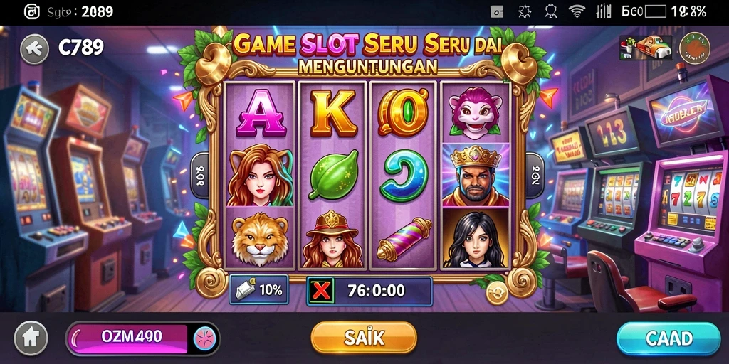 Tampilan gameplay seru di game Slot C789 dengan grafis menawan.