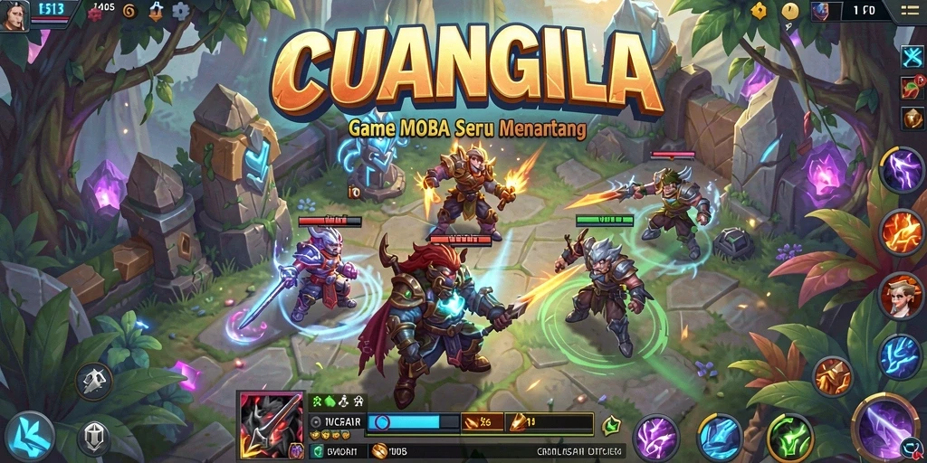 Screenshot aksi seru gameplay dalam <strong>CUANGILA</strong>.