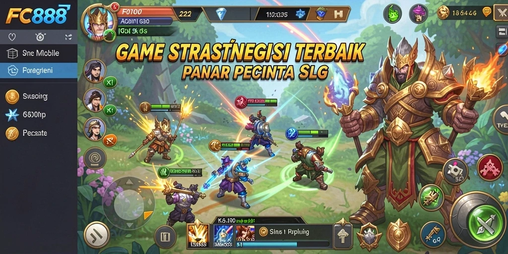 Tampilan gameplay FC888 yang menegangkan dan strategis.