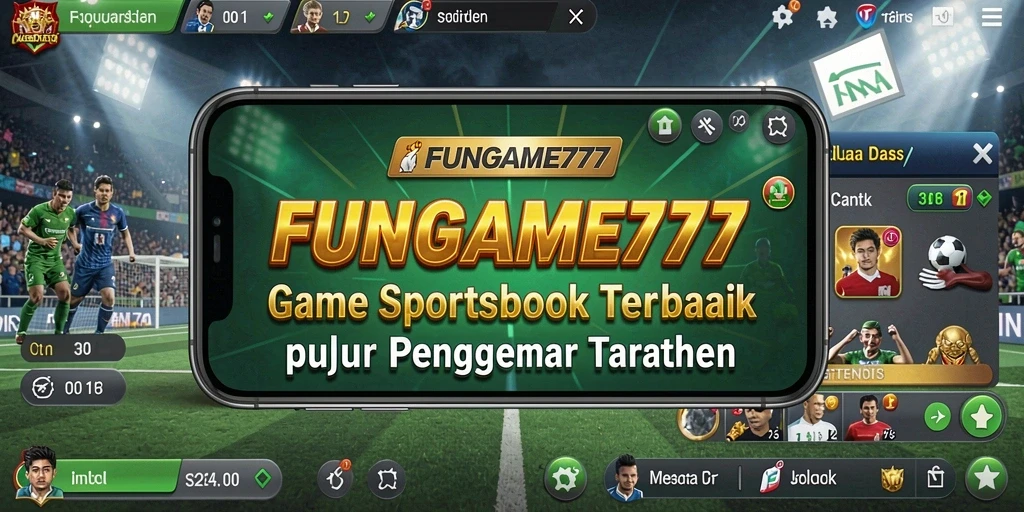 Tampilan utama FUNGAME777 menampilkan berbagai opsi taruhan olahraga.