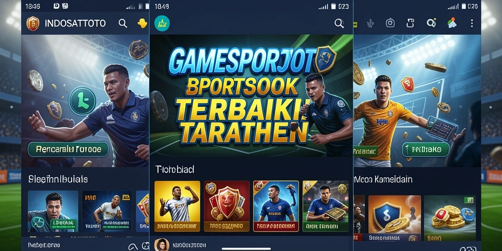 Tampilan menarik dari gameplay Sportsbook INDOSATTOTO.