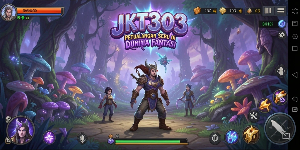 Tampilan gameplay JKT303 yang penuh aksi dan petualangan seru.