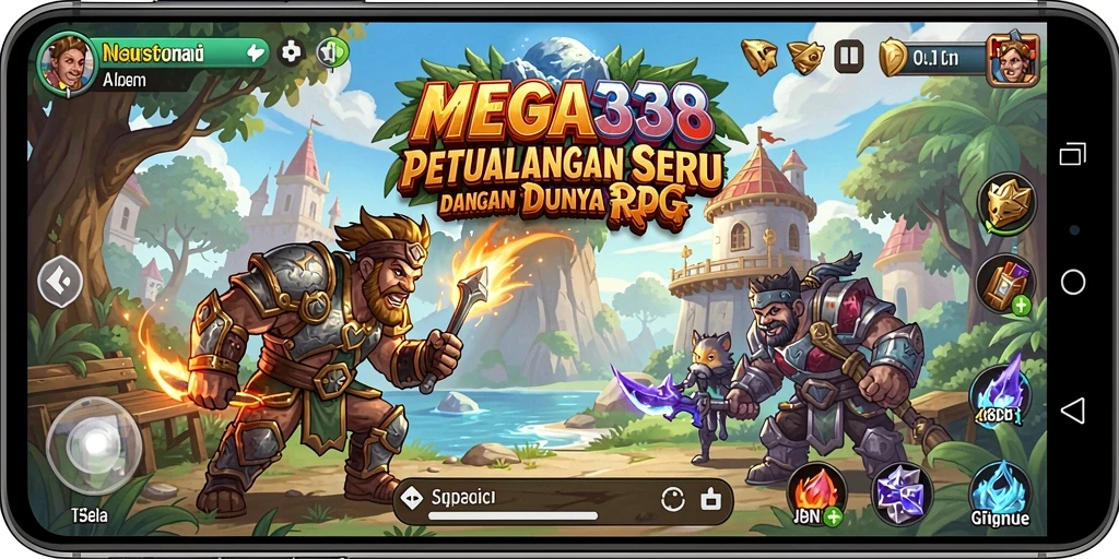 Tampilan gameplay MEGA338 yang menakjubkan dalam dunia RPG.