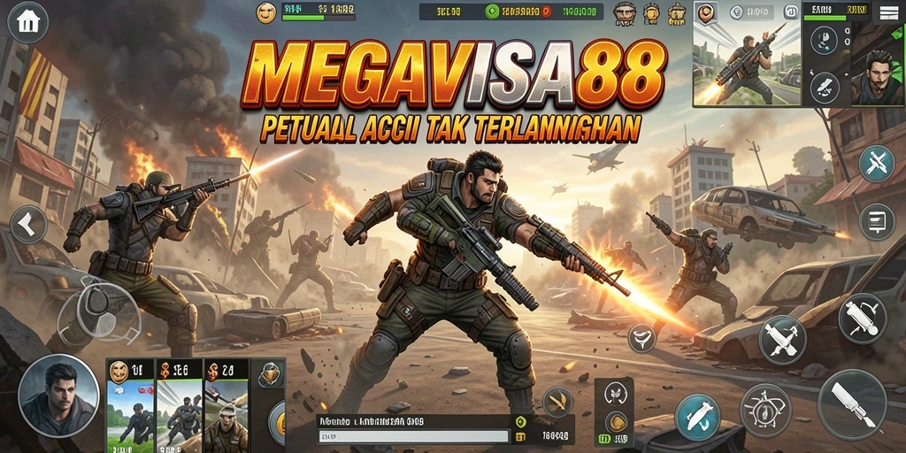 Screenshot gameplay <strong>MEGAVISA88</strong> menampilkan aksi seru dan grafis menawan.
