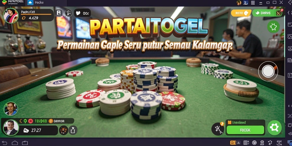 Screenshot PARTAITOGEL menampilkan gameplay Gaple yang seru dan menarik.