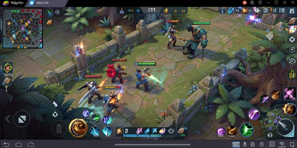 Tampilan gameplay R6R6 yang penuh aksi dan strategi.